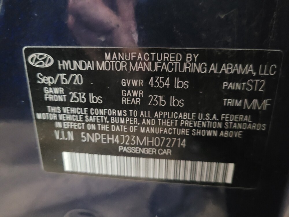 2021 Hyundai Sonata in New Castle, DE 19720 - 18127722 33