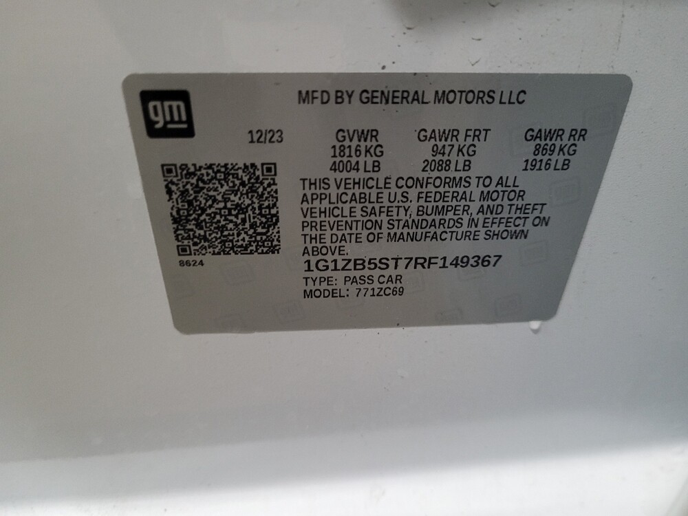 2024 Chevrolet Malibu in New Castle, DE 19720 - 18127726 33