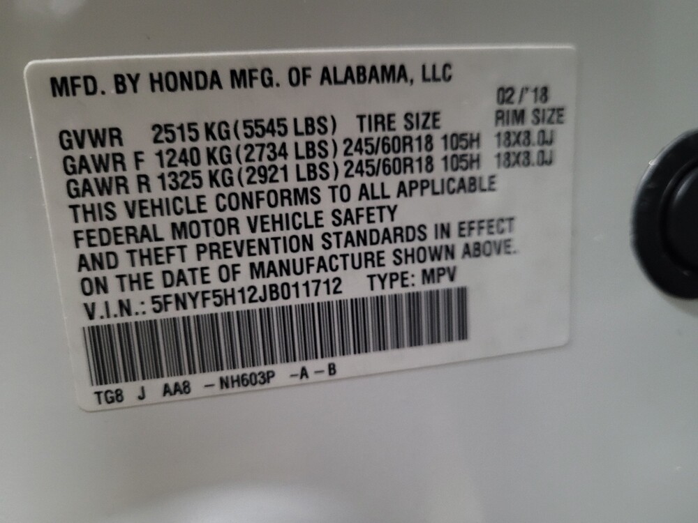 2018 Honda Pilot in Chesapeake, VA 23320 - 18127729 33