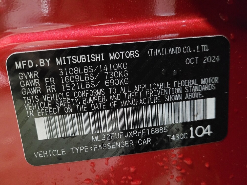 2024 Mitsubishi Mirage G4 in New Castle, DE 19720 - 18127734 33