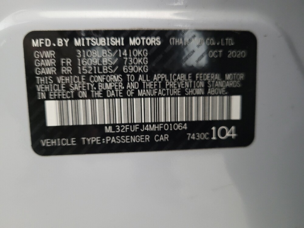 2021 Mitsubishi Mirage G4 in New Castle, DE 19720 - 18127736 33