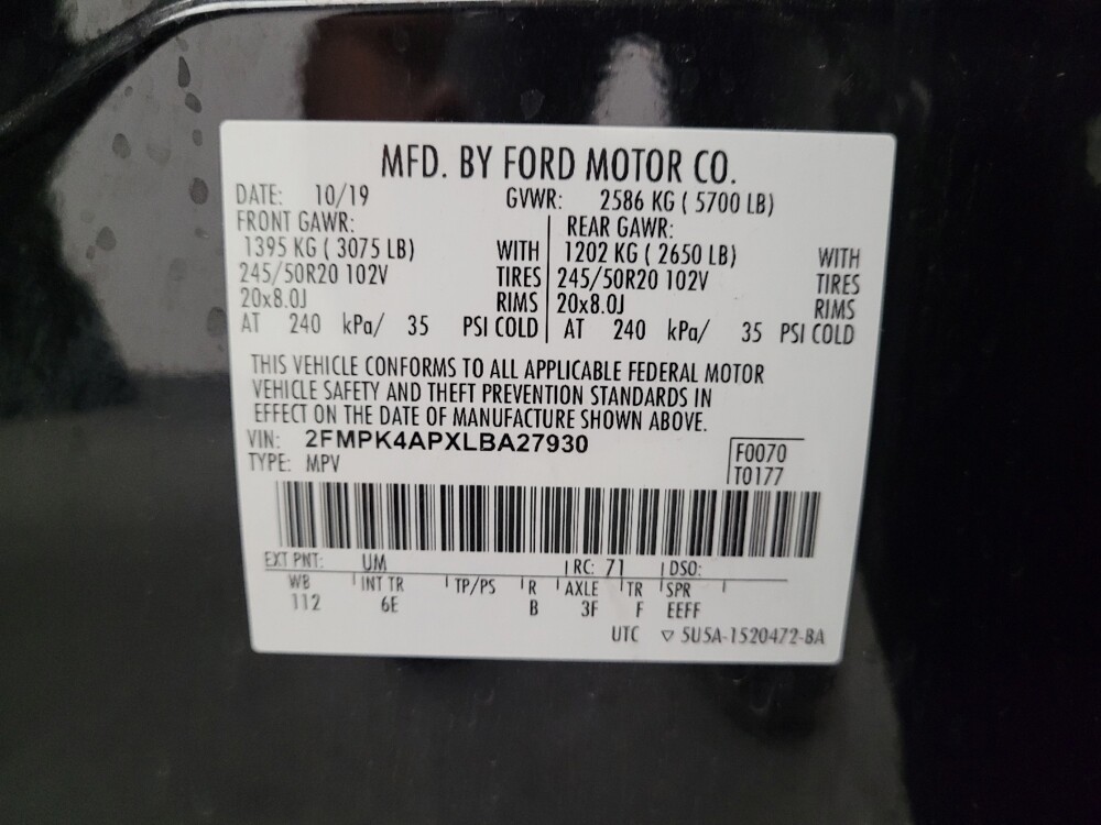 2020 Ford Edge in El Cajon, CA 92020 - 18127848 33