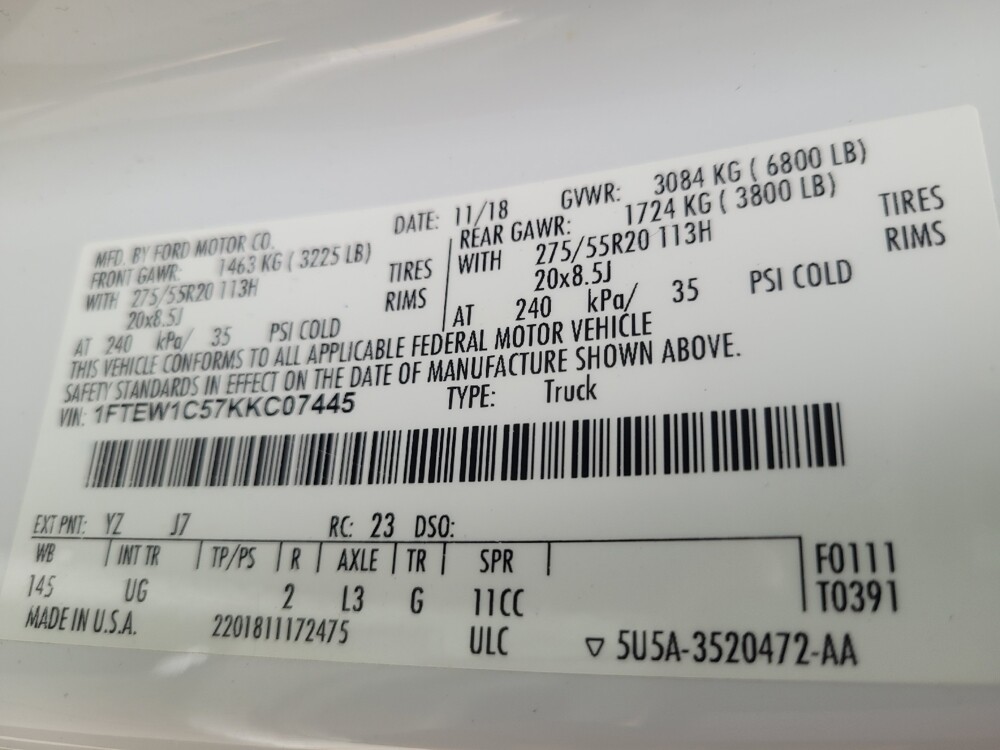 2019 Ford F150 in Albany, GA 31705 - 18127876 33