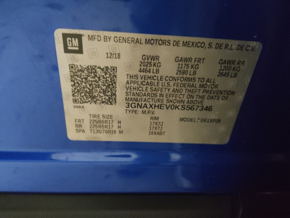 2019 Chevrolet Equinox in Columbus, GA 31909 - 18127902 33