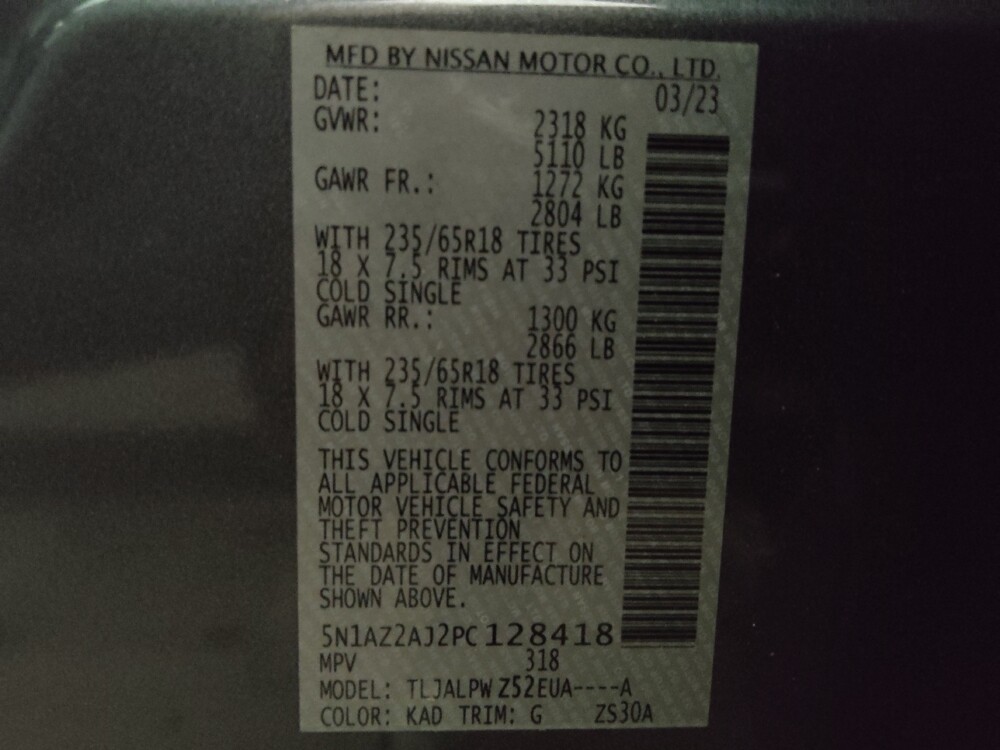 2023 Nissan Murano in Conyers, GA 30094 - 18127906 33