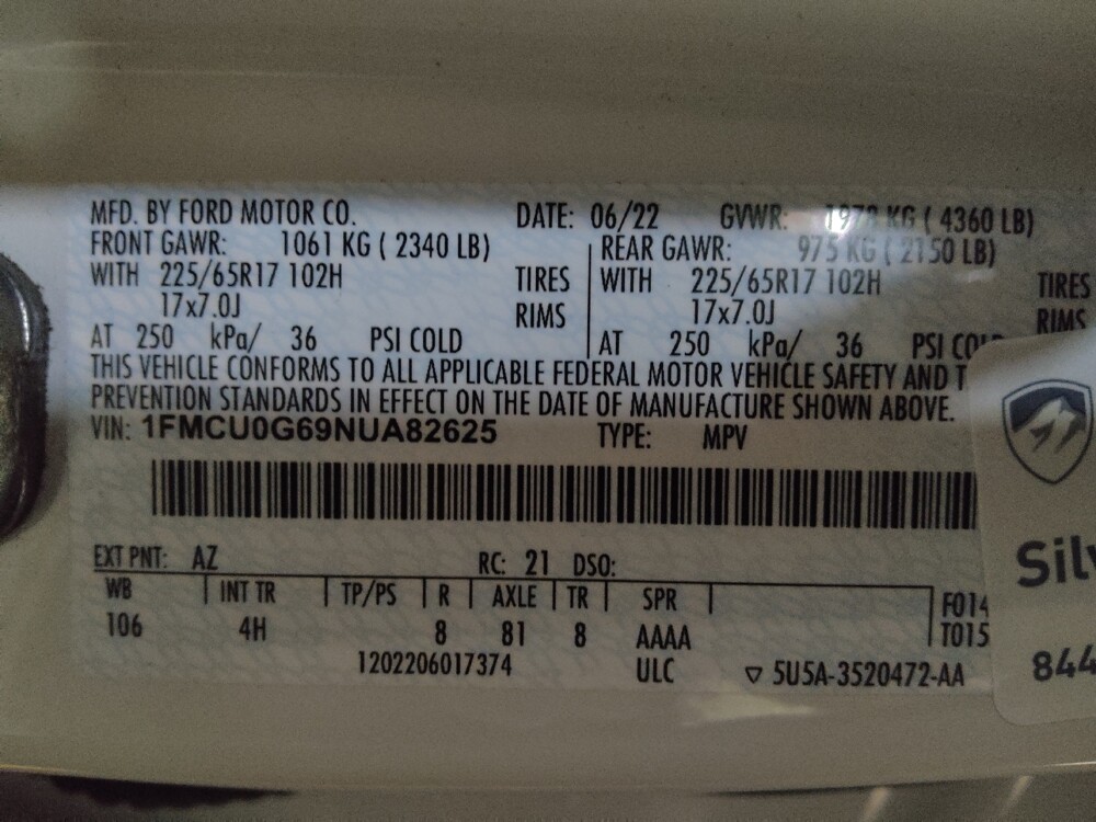 2022 Ford Escape in Union City, GA 30291 - 18127918 33