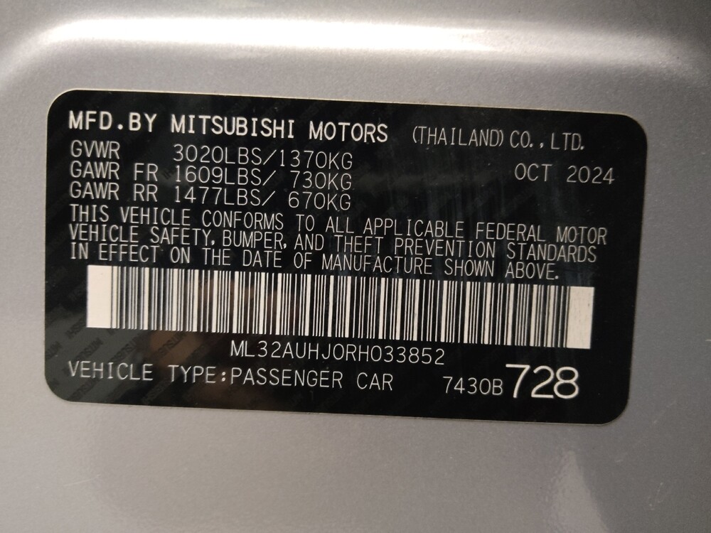 2024 Mitsubishi Mirage in Temple, TX 76502 - 18127932 32