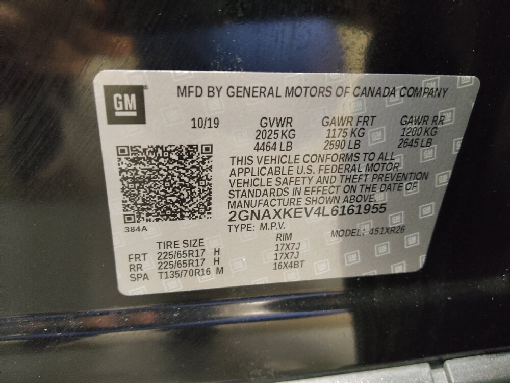 2020 Chevrolet Equinox in San Antonio, TX 78238 - 18127942 33