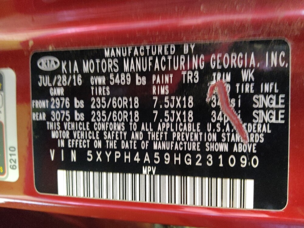 2017 Kia Sorento in Chandler, AZ 85225 - 18127965 33