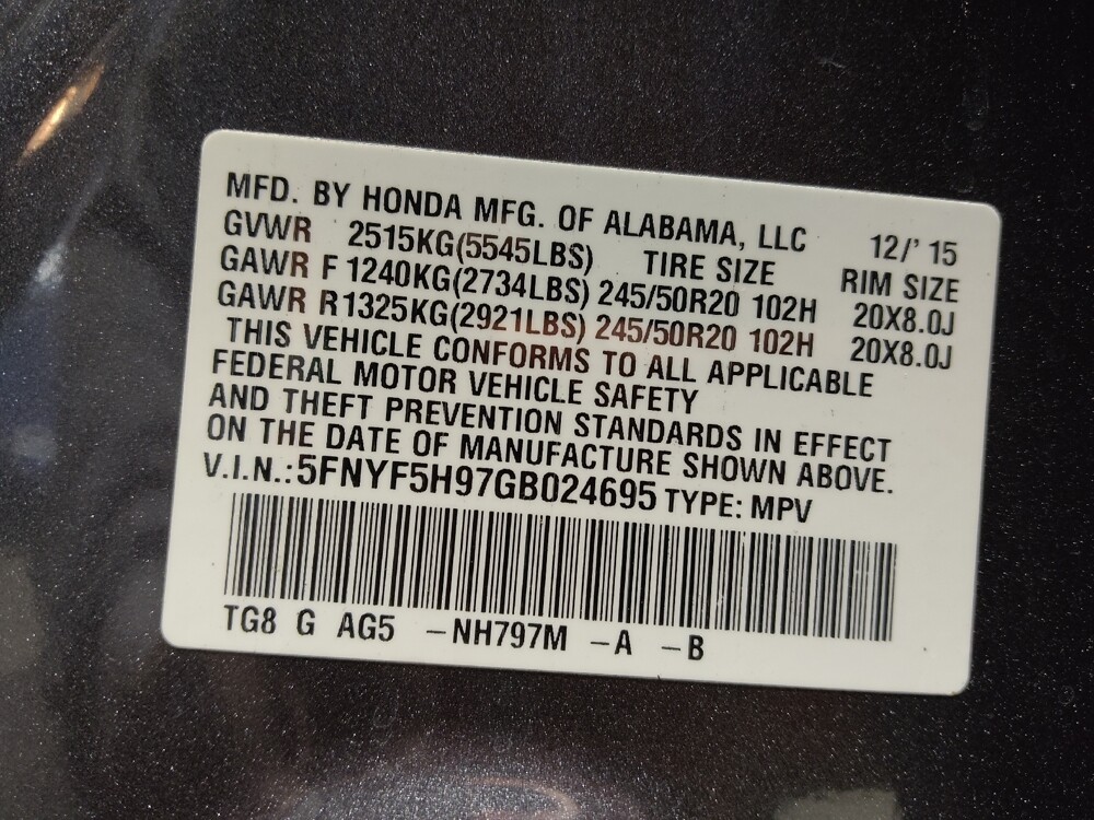 2016 Honda Pilot in Phoenix, AZ 85022 - 18127971 33