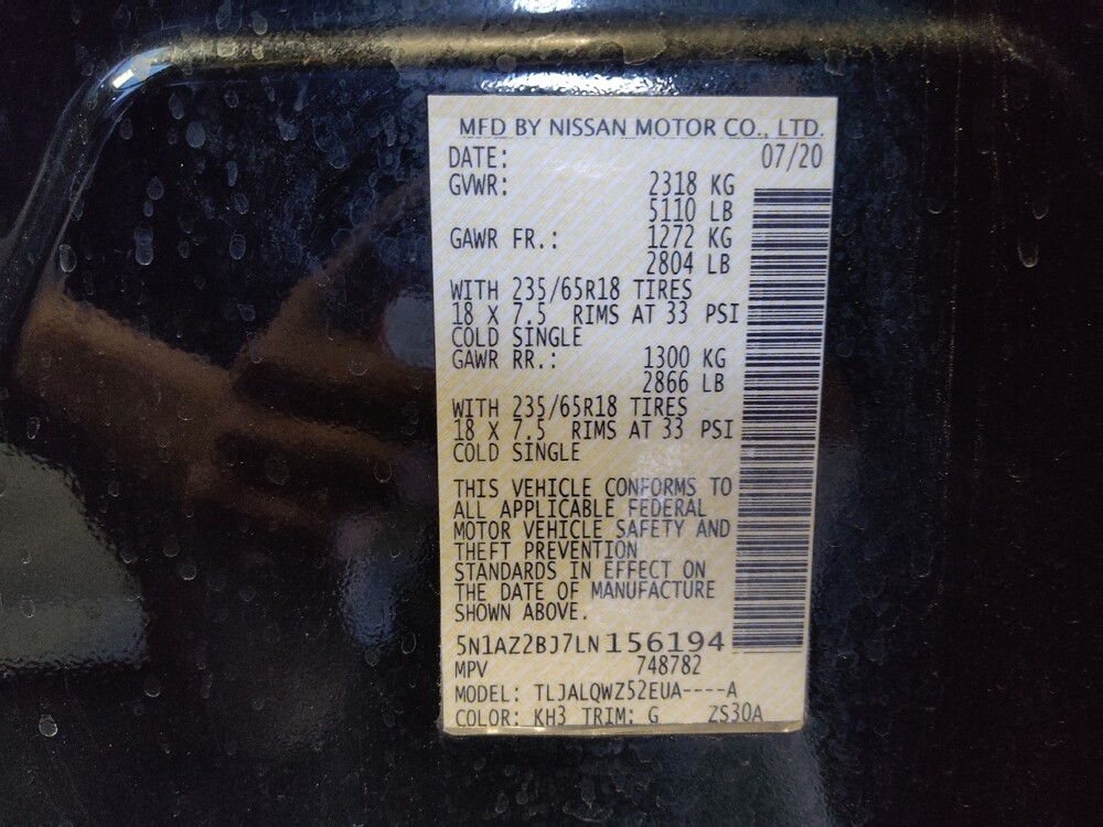 2020 Nissan Murano in Phoenix, AZ 85015 - 18127984 33