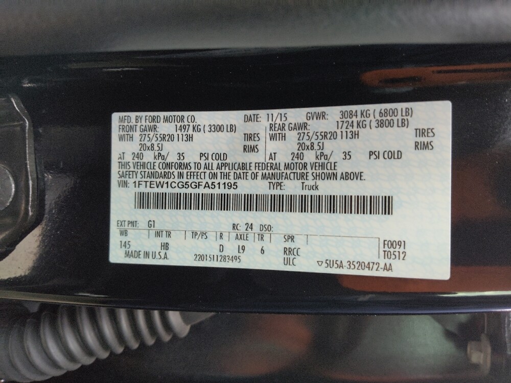 2016 Ford F150 in Clearwater, FL 33764 - 18127993 33