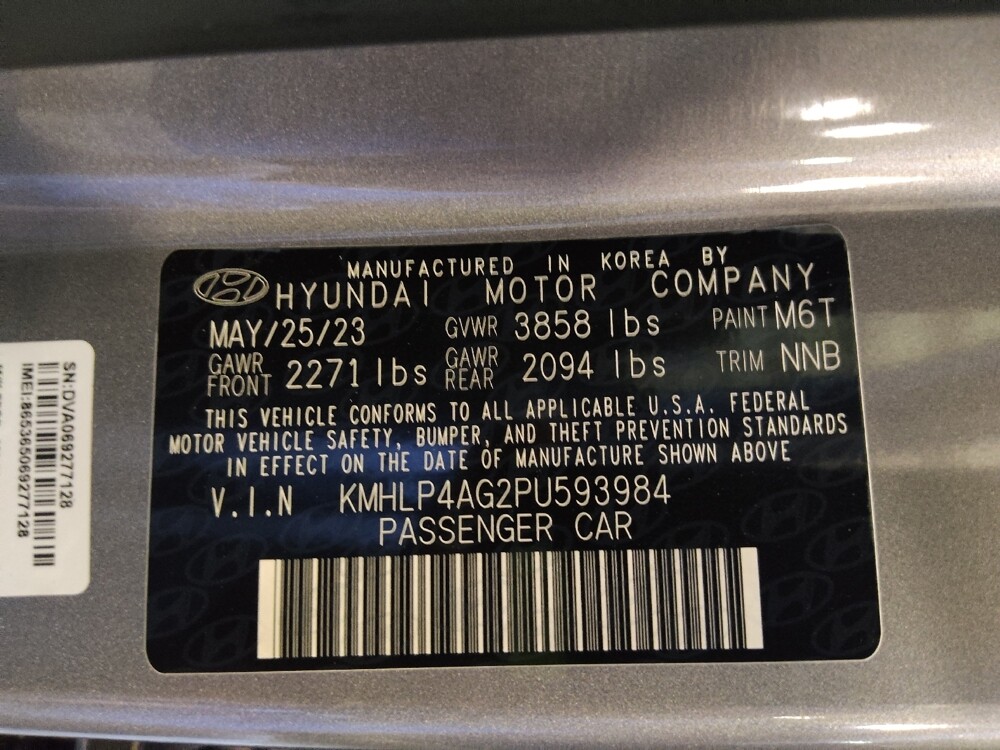 2023 Hyundai Elantra in Tallahassee, FL 32304 - 18127999 33