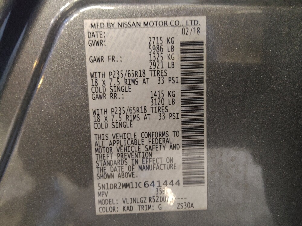 2018 Nissan Pathfinder in Tallahassee, FL 32304 - 18128003 33