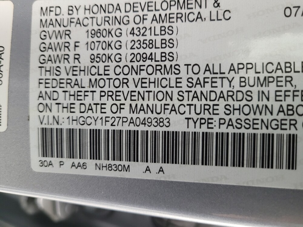 2023 Honda Accord in Reno, NV 89502 - 18128010 33