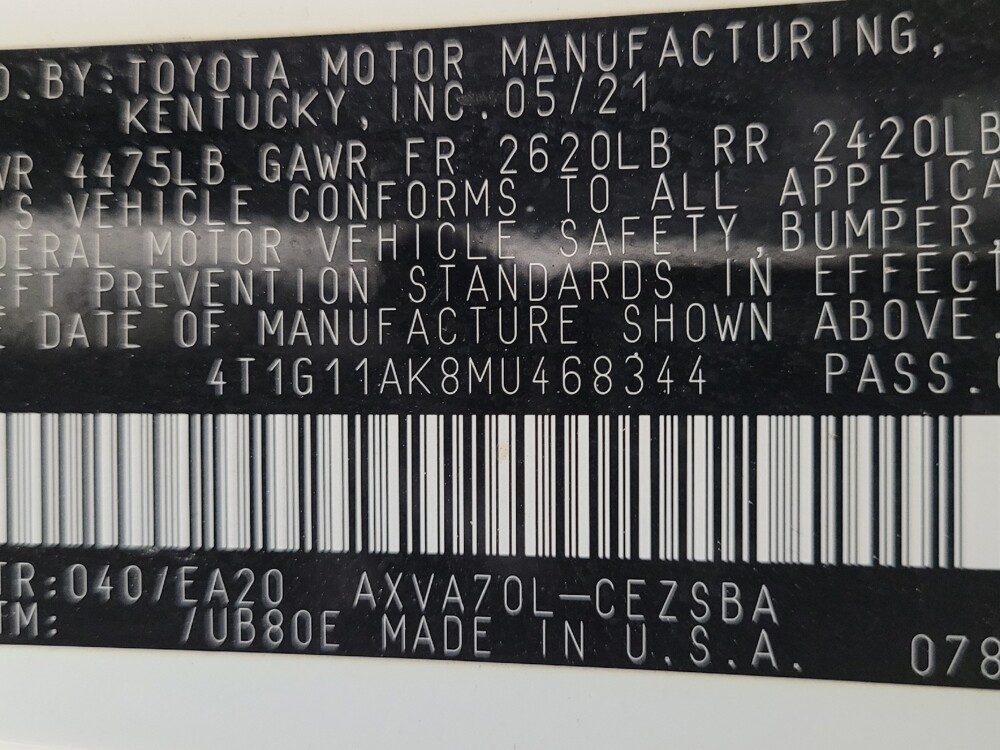 2021 Toyota Camry in Las Vegas, NV 89104 - 18128013 33