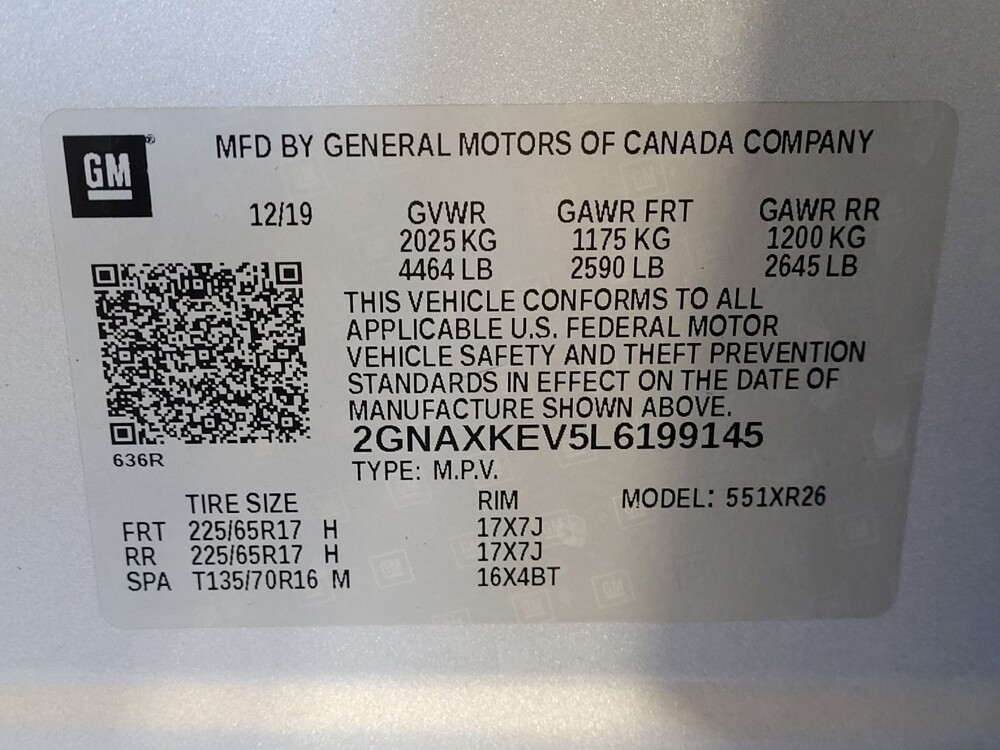 2020 Chevrolet Equinox in Gainesville, FL 32609 - 18128024 33