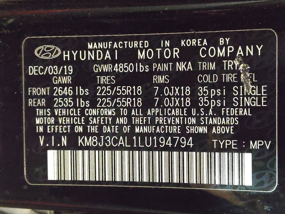 2020 Hyundai Tucson in Jacksonville, FL 32210 - 18128052 33