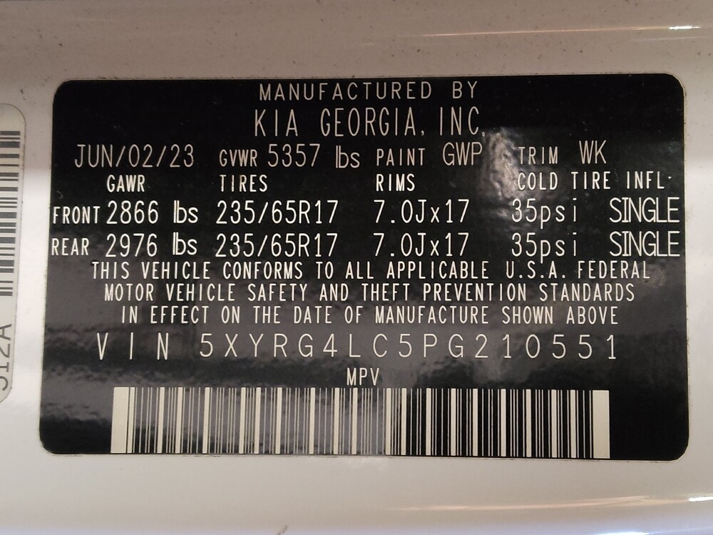 2023 Kia Sorento in Jacksonville, FL 32210 - 18128054 33