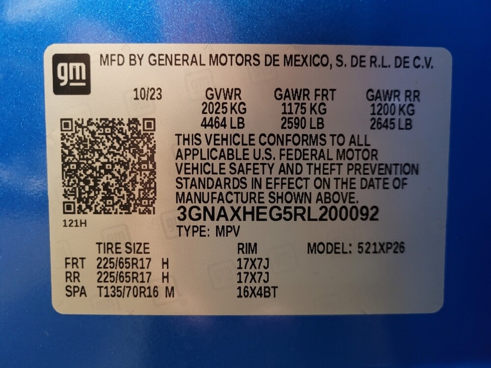 2024 Chevrolet Equinox in Savannah, GA 31419 - 18128067 33