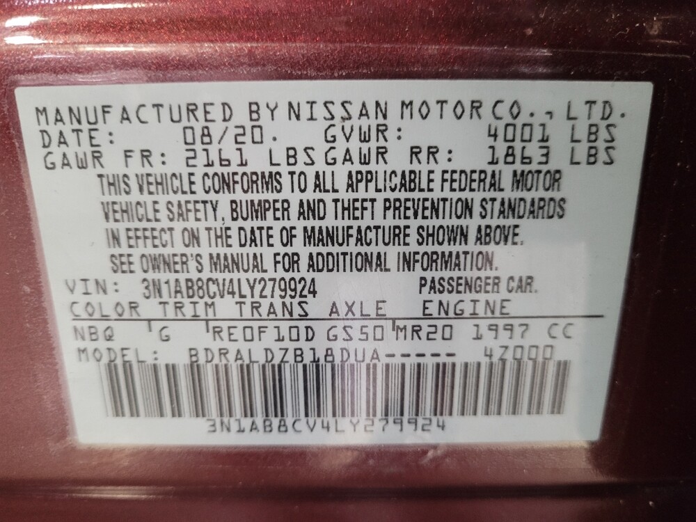 2020 Nissan Sentra in Riverside, CA 92504 - 18128068 33