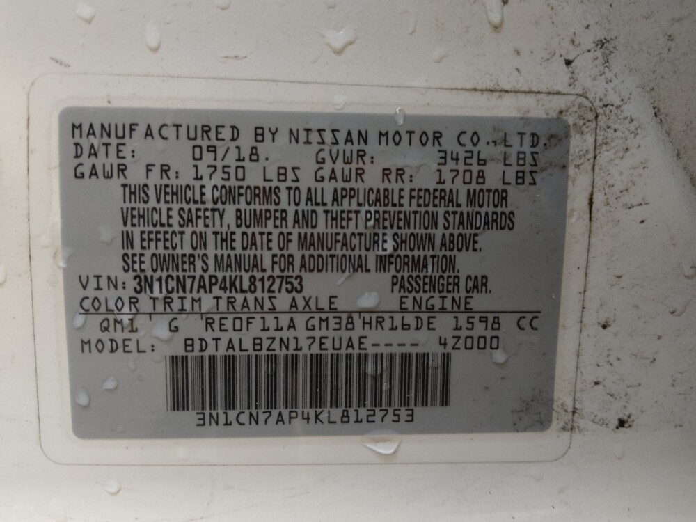 2019 Nissan Versa in Greenville, SC 29607 - 18128081 33