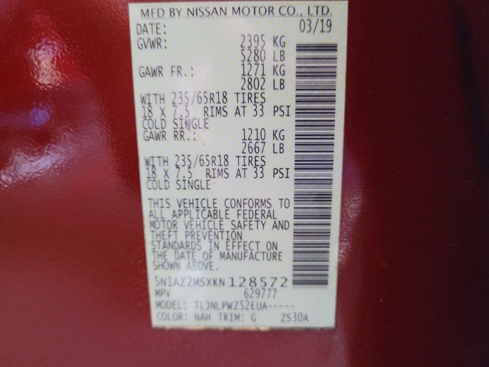 2019 Nissan Murano in Columbia, SC 29210 - 18128092 33