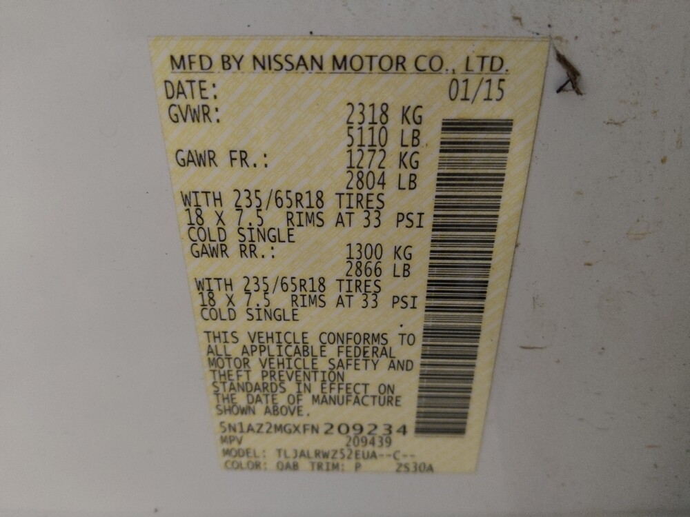 2015 Nissan Murano in Greenville, SC 29607 - 18128096 33