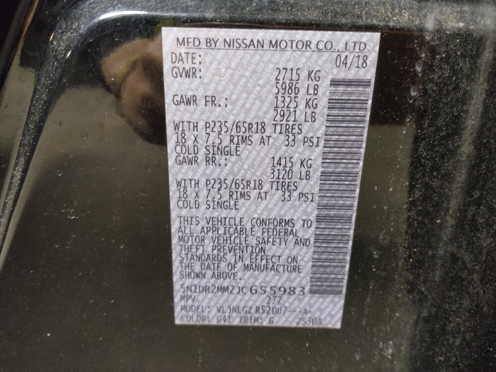 2018 Nissan Pathfinder in Conway, SC 29526 - 18128097 33