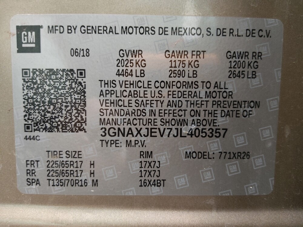 2018 Chevrolet Equinox in Albuquerque, NM 87123 - 18128128 33