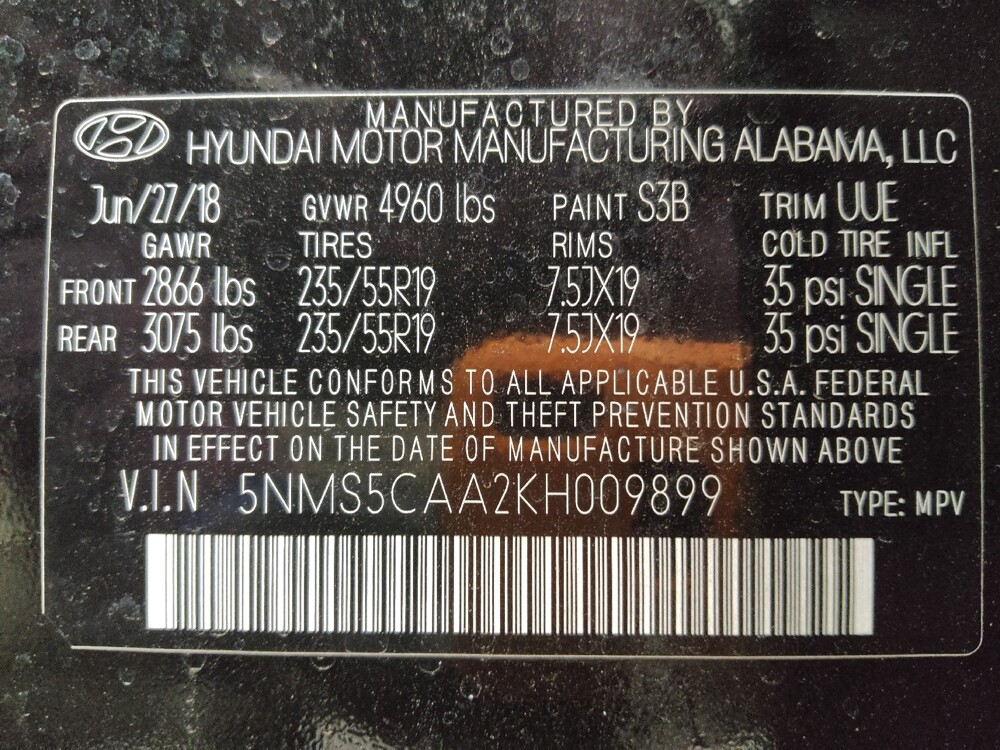 2019 Hyundai Santa Fe in Denver, CO 80012 - 18128131 33