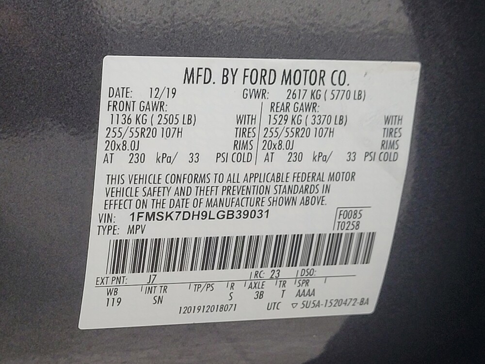 2020 Ford Explorer in Huntsville, AL 35816 - 18128135 33