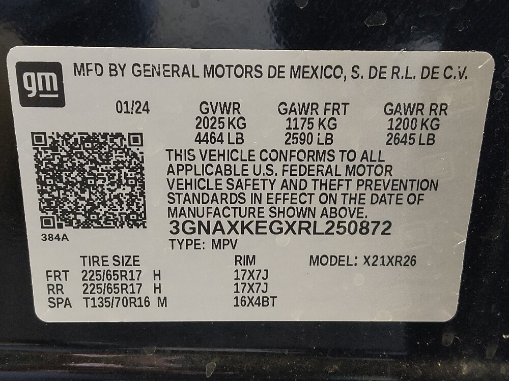 2024 Chevrolet Equinox in Round Rock, TX 78664 - 18128182 33