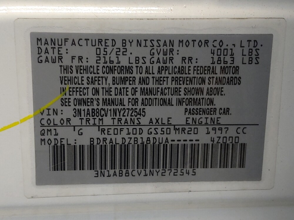 2022 Nissan Sentra in Fairfield, OH 45014 - 18128193 33