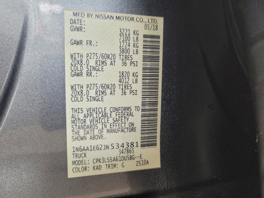 2018 Nissan Titan in Toledo, OH 43617 - 18128198 33