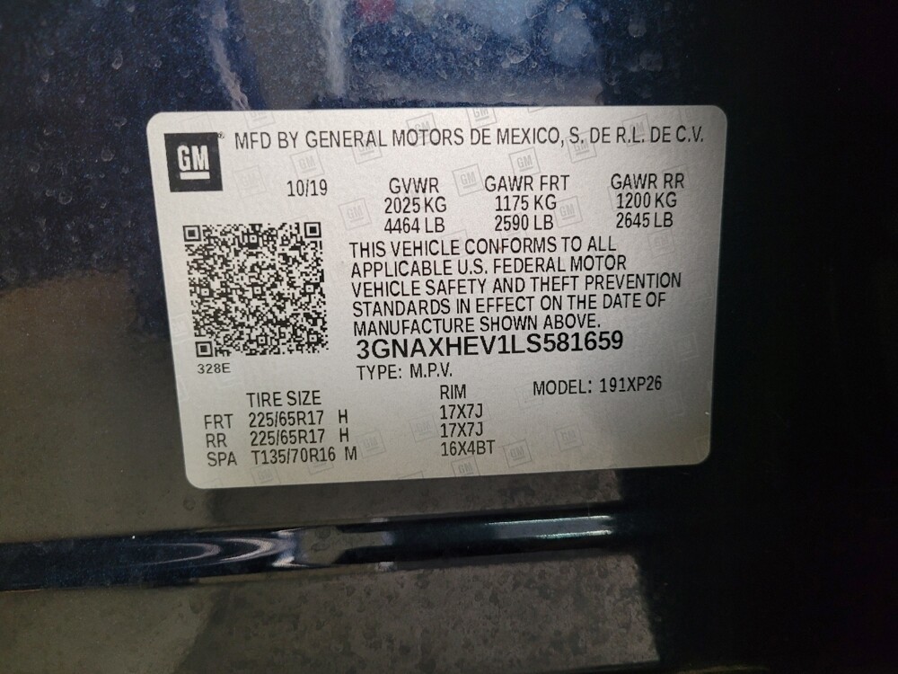 2020 Chevrolet Equinox in Toledo, OH 43617 - 18128205 33