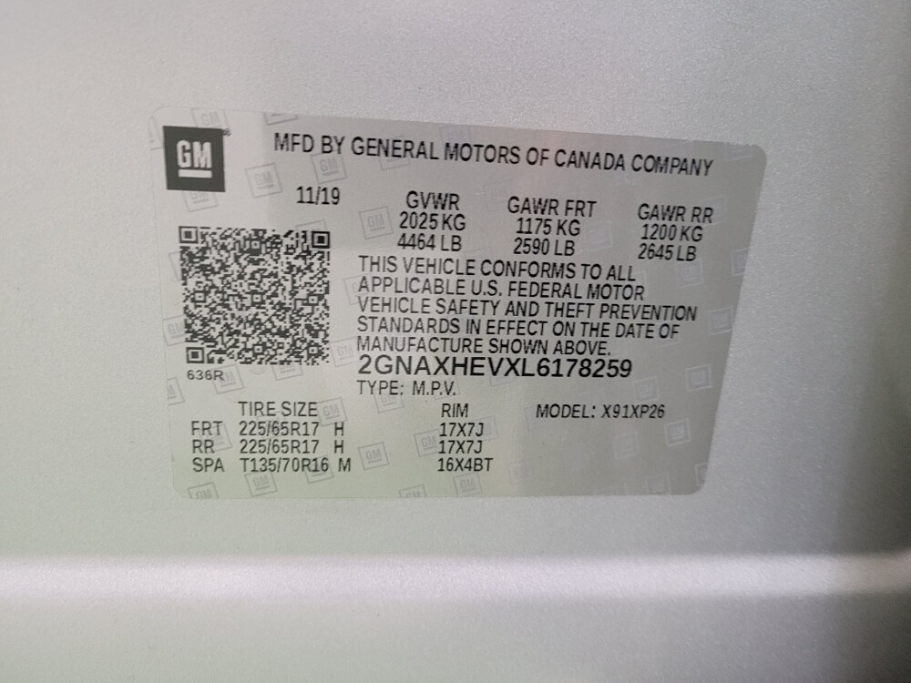 2020 Chevrolet Equinox in Columbus, OH 43231 - 18128206 33