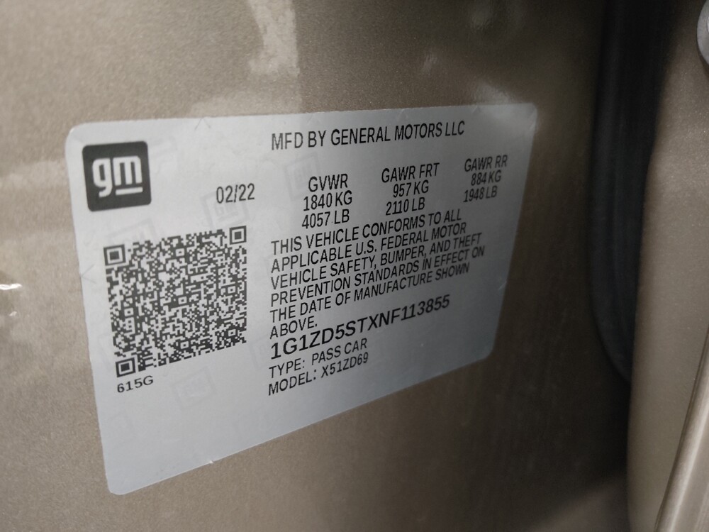 2022 Chevrolet Malibu in St. Louis, MO 63136 - 18128223 33