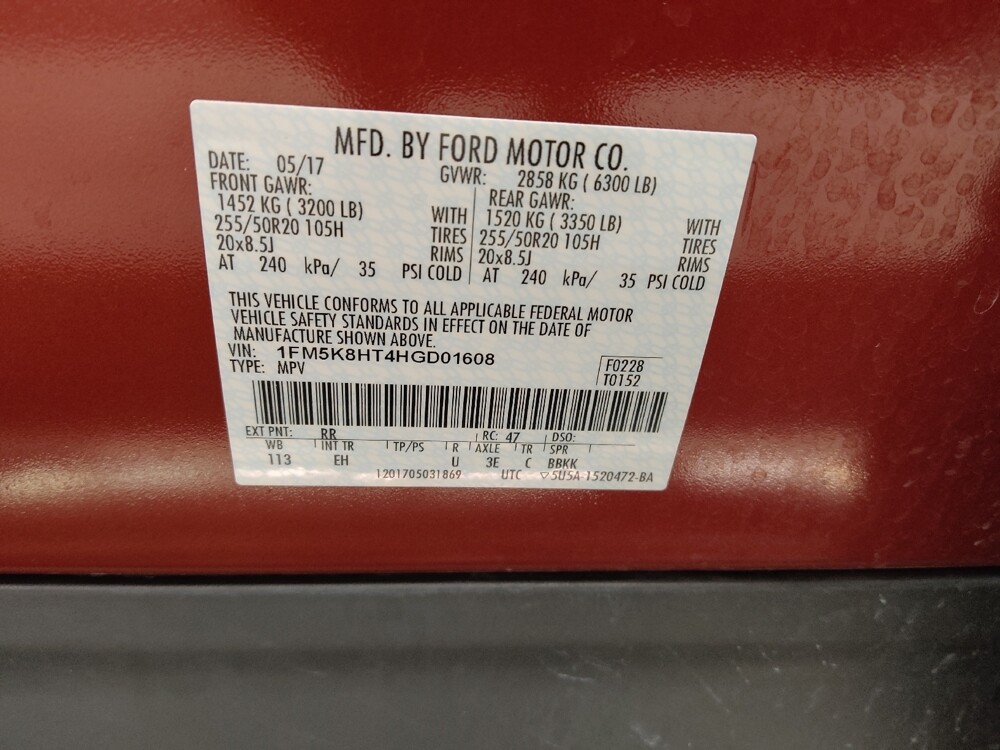 2017 Ford Explorer in St. Louis, MO 63136 - 18128224 33
