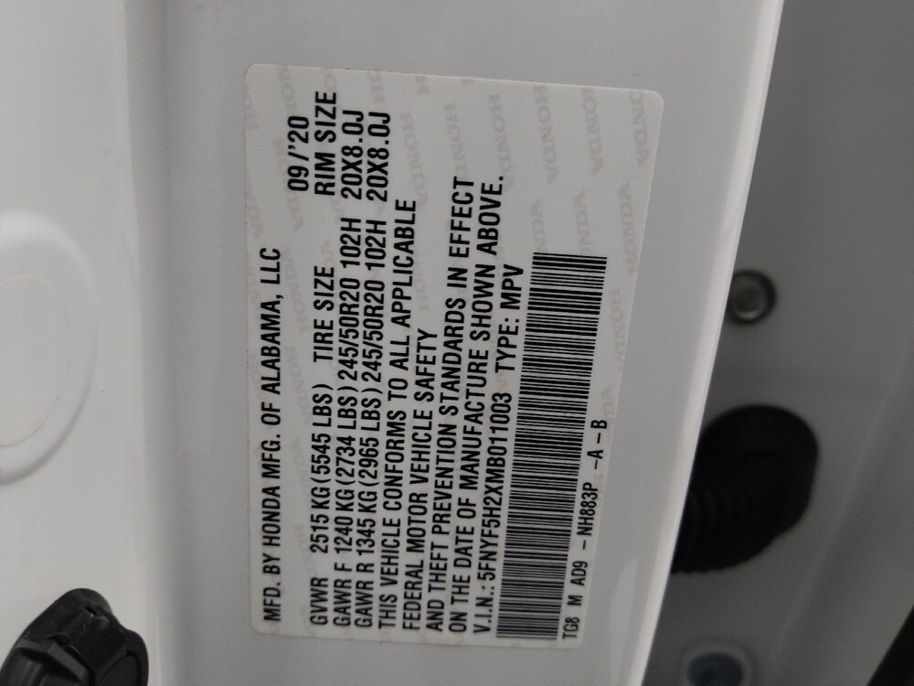 2021 Honda Pilot in St. Louis, MO 63136 - 18128225 33