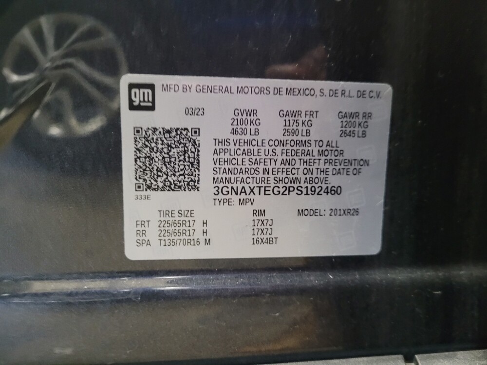 2023 Chevrolet Equinox in Pittsburgh, PA 15236 - 18128229 33