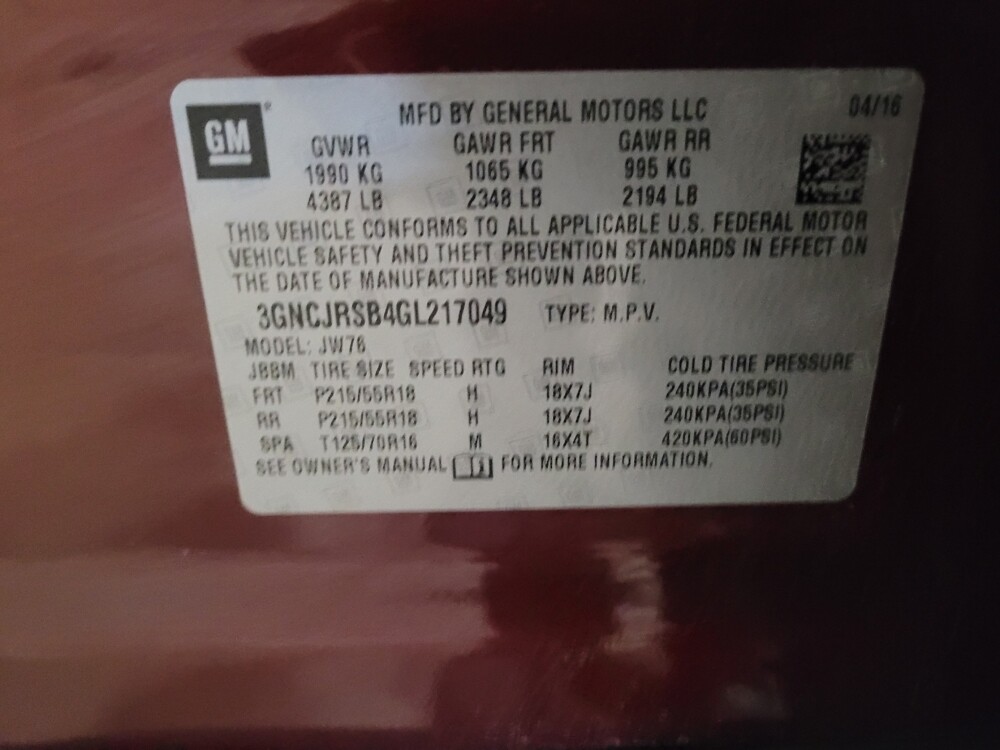 2016 Chevrolet Trax in Temple Hills, MD 20746 - 18128232 33