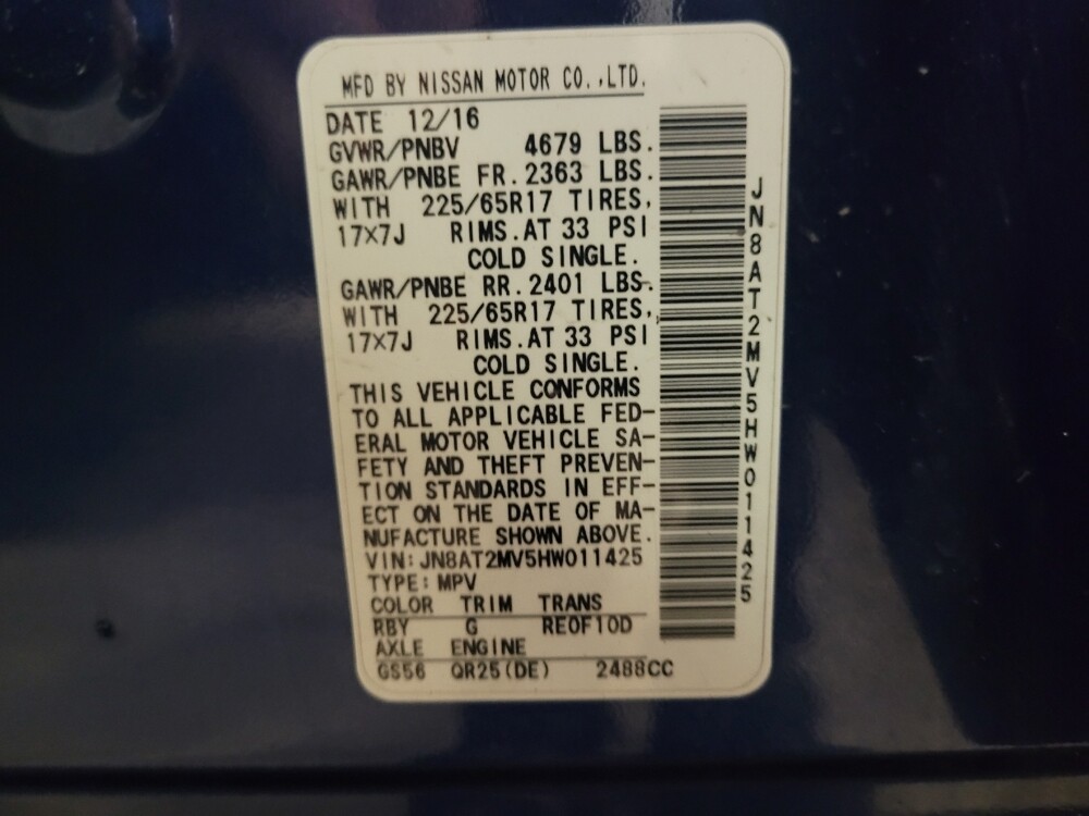 2017 Nissan Rogue in Williamstown, NJ 8094 - 18128249 33