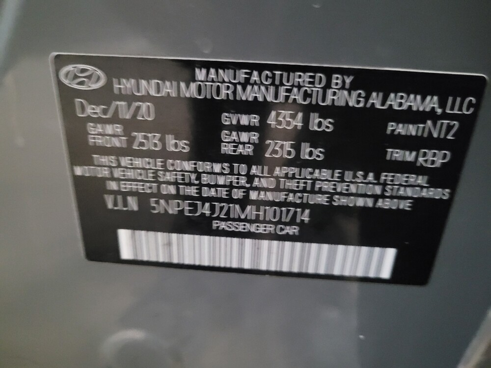 2021 Hyundai Sonata in New Castle, DE 19720 - 18128254 33