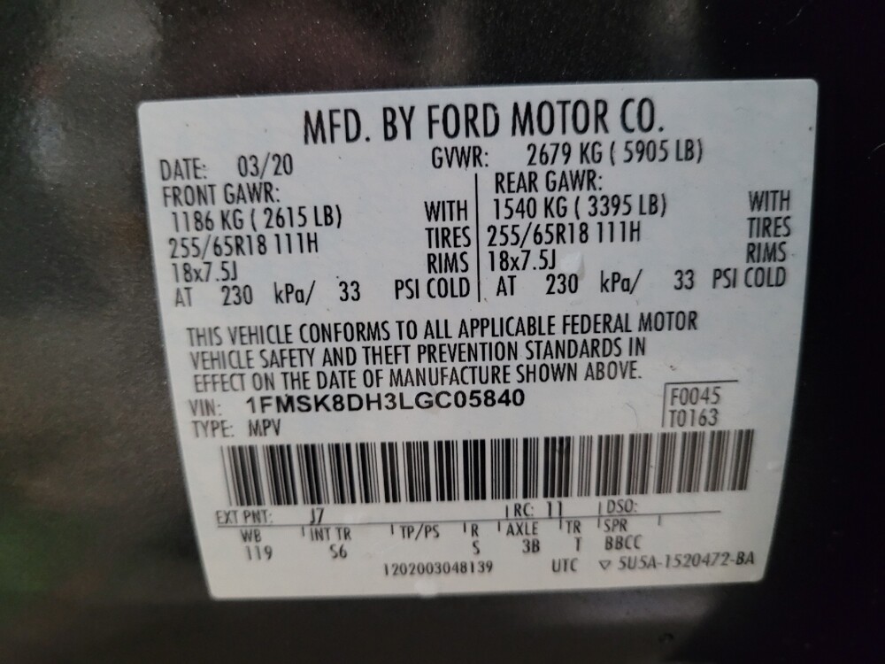 2020 Ford Explorer in New Castle, DE 19720 - 18128267 33