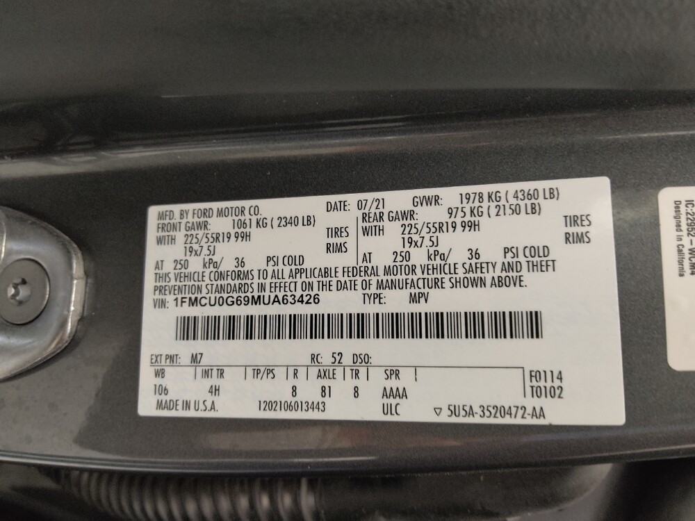 2021 Ford Escape in Independence, MO 64055 - 18128314 33