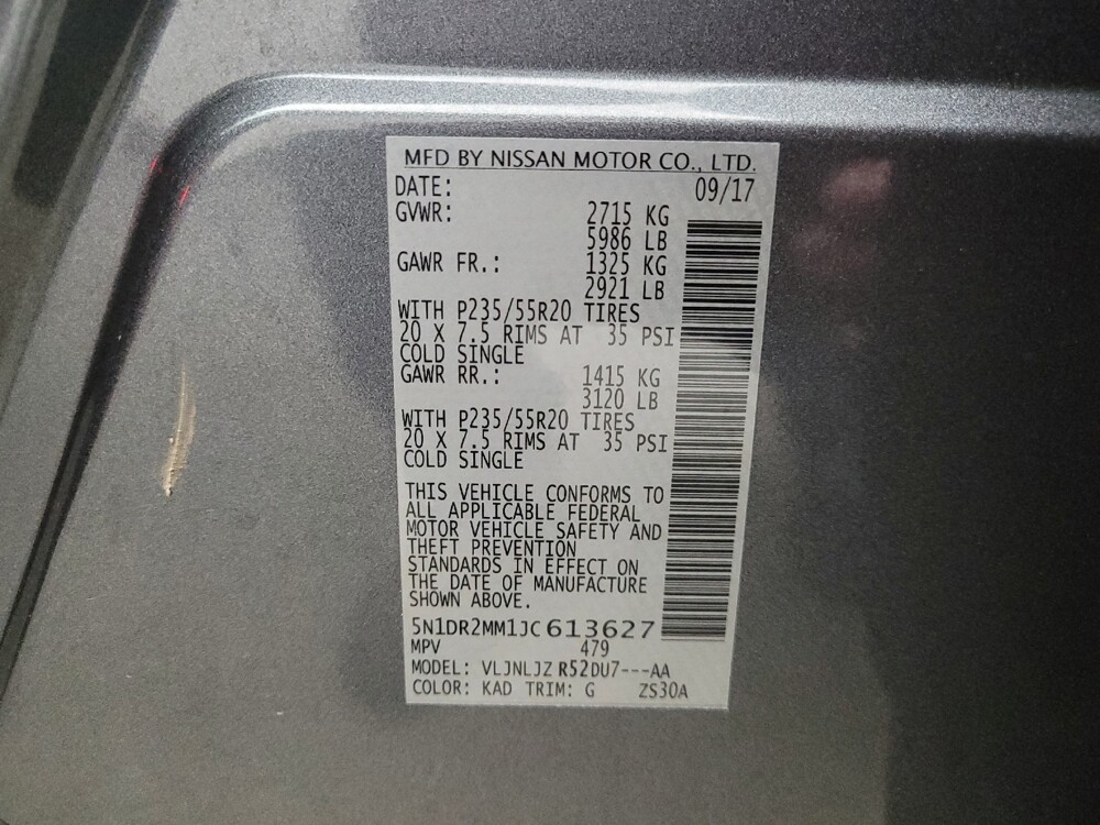 2018 Nissan Pathfinder in Taylor, MI 48180 - 18128335 33