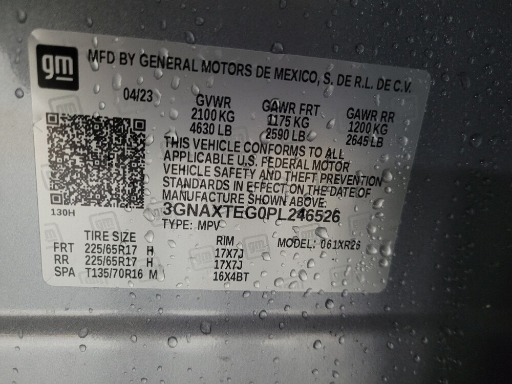 2023 Chevrolet Equinox in Conyers, GA 30094 - 18128430 33