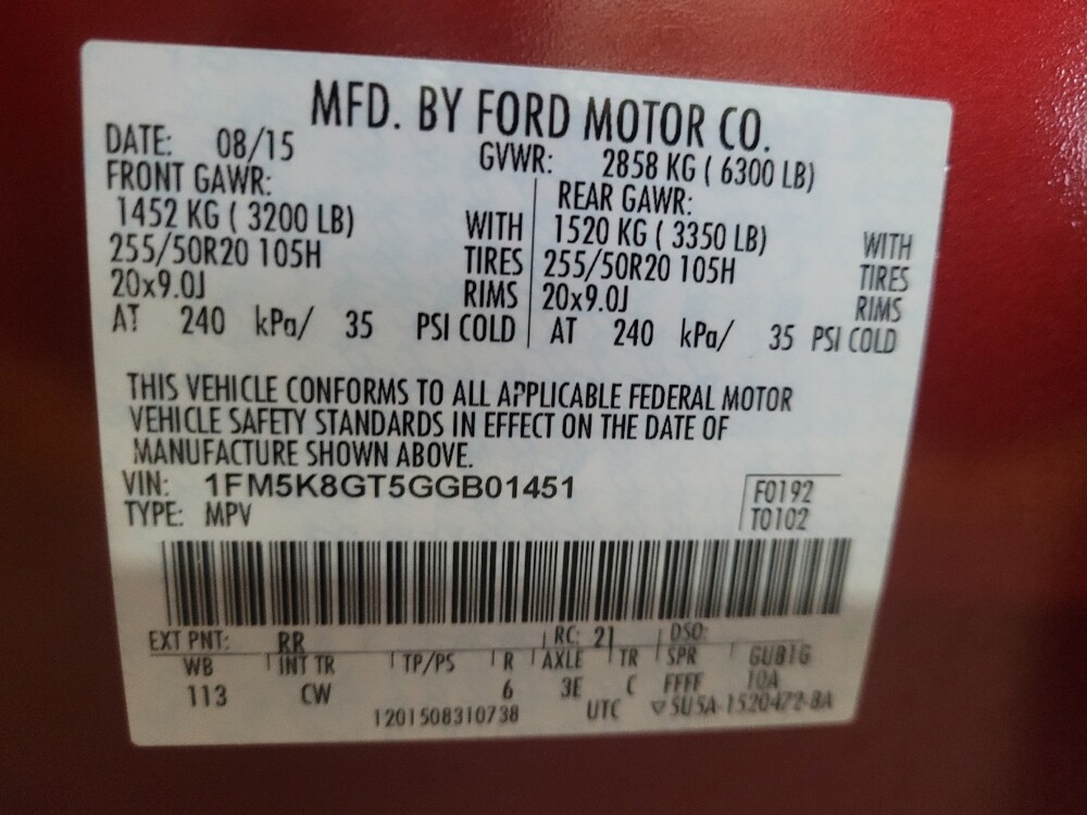 2016 Ford Explorer in Chattanooga, TN 37421 - 18128439 33