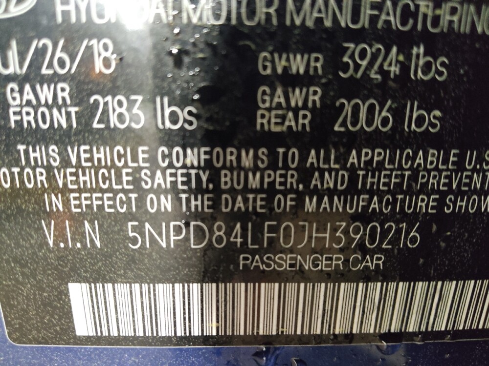 2018 Hyundai Elantra in Knoxville, TN 37923 - 18128442 33